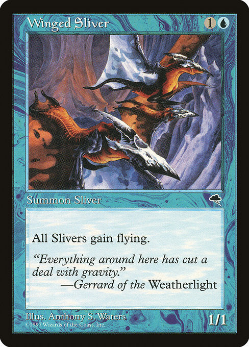 Winged Sliver (106) [Tempest]
