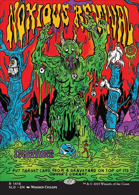 Noxious Revival (1416) [Secret Lair Drop] [Full Art, Borderless]