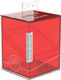 Ultimate Guard Ruby Clear Boulder 100+ image 0