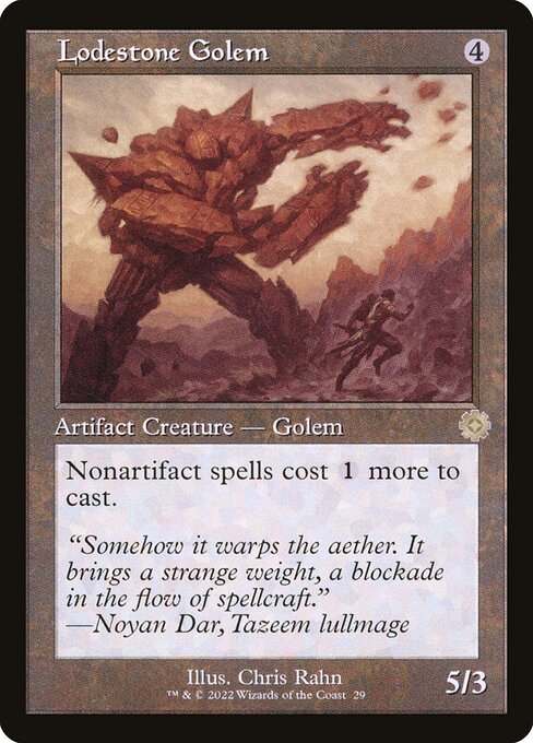 Lodestone Golem (29) [The Brothers' War Retro Artifacts]