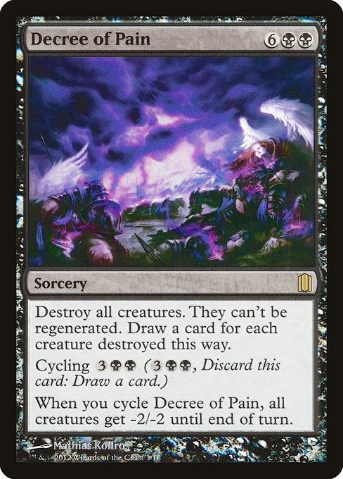 Decree of Pain (3) [Commander's Arsenal]