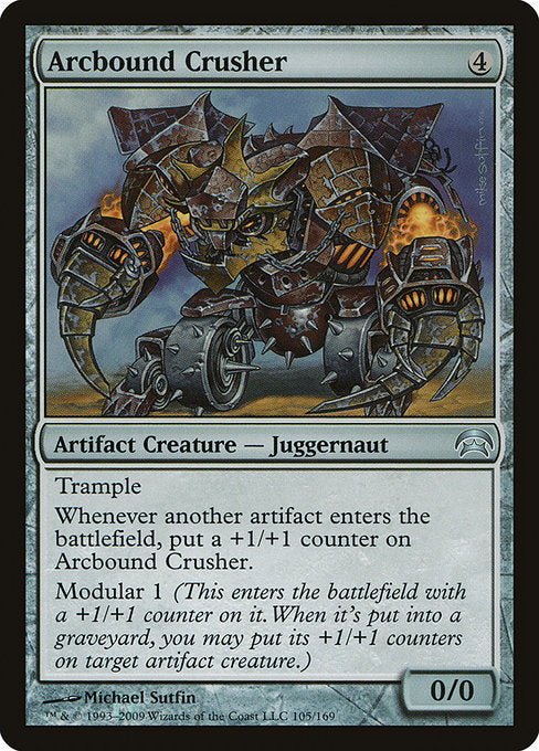 Arcbound Crusher (105) [Planechase]