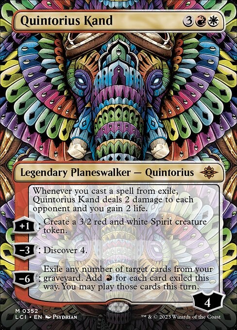 Quintorius Kand (352) [The Lost Caverns of Ixalan] [Borderless]