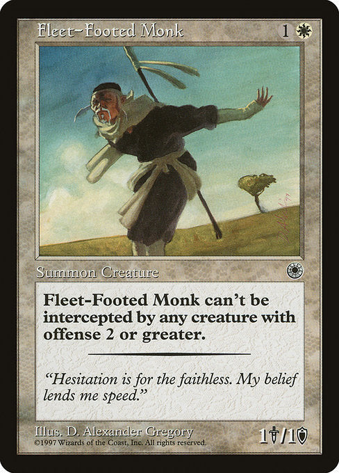 Fleet-Footed Monk (15) [Portal]