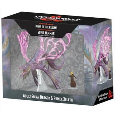 Dungeons & Dragons Icons of the Realms - Spelljammer Space Dragon and Prince Xeleth image 0