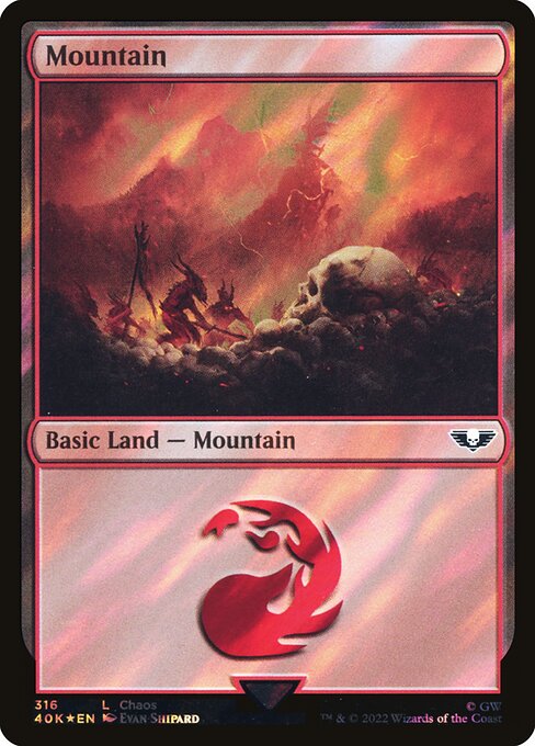 Mountain (316★) [Warhammer 40,000 Commander]