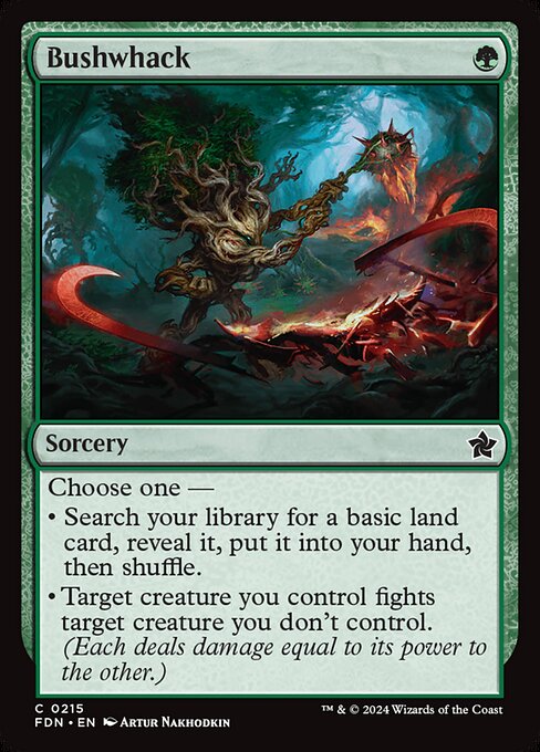 Bushwhack (215) [Foundations]