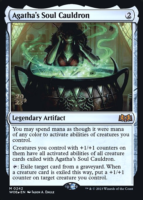 Agatha's Soul Cauldron (242s) [Wilds of Eldraine Promos]