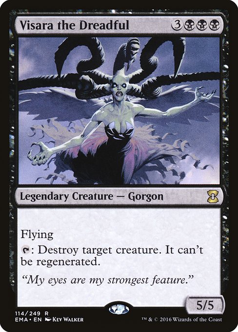 Visara the Dreadful (114) [Eternal Masters]