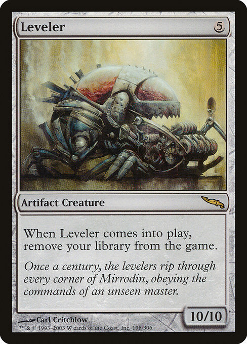 Leveler (195) [Mirrodin]