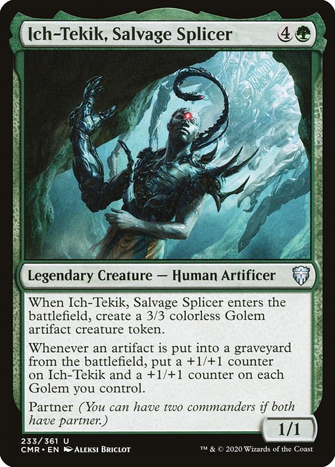 Ich-Tekik, Salvage Splicer (233) [Commander Legends]