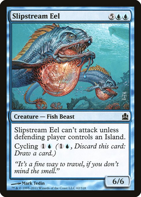 Slipstream Eel (62) [Commander 2011]