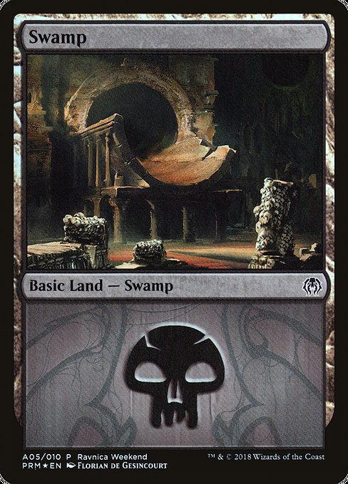 Swamp (A05) [GRN Ravnica Weekend]