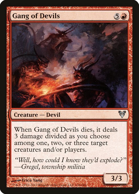 Gang of Devils (136) [Avacyn Restored]