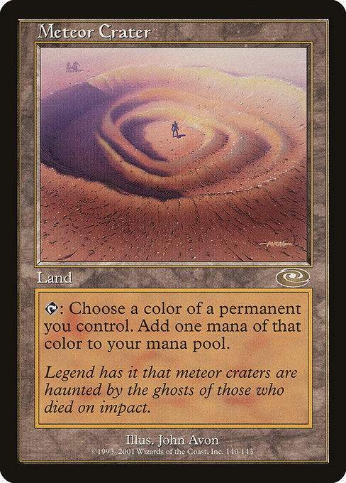 Meteor Crater (140) [Planeshift]
