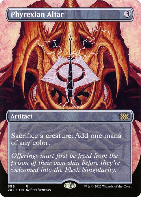 Phyrexian Altar (396) [Double Masters 2022] [Borderless]