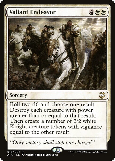 Valiant Endeavor (13) [Forgotten Realms Commander]