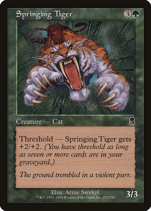 Springing Tiger (272) [Odyssey]