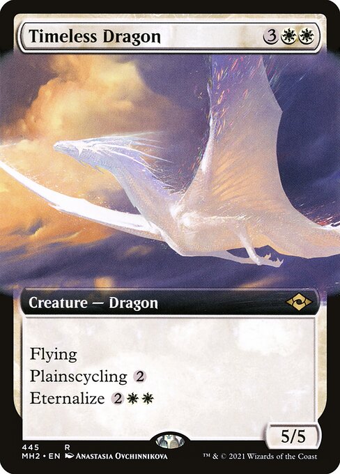 Timeless Dragon (445) [Modern Horizons 2] [Extended Art]
