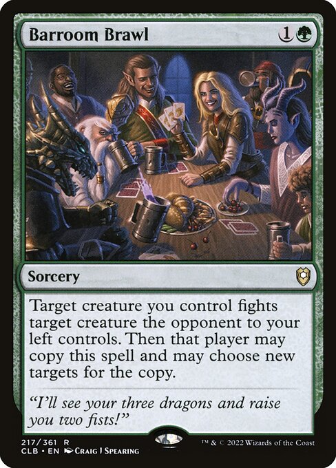 Barroom Brawl (217) [Commander Legends: Battle for Baldur's Gate]
