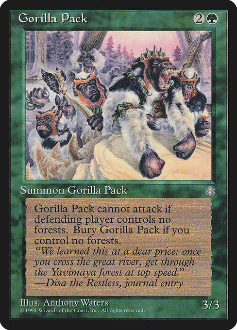 Gorilla Pack (247) [Ice Age]