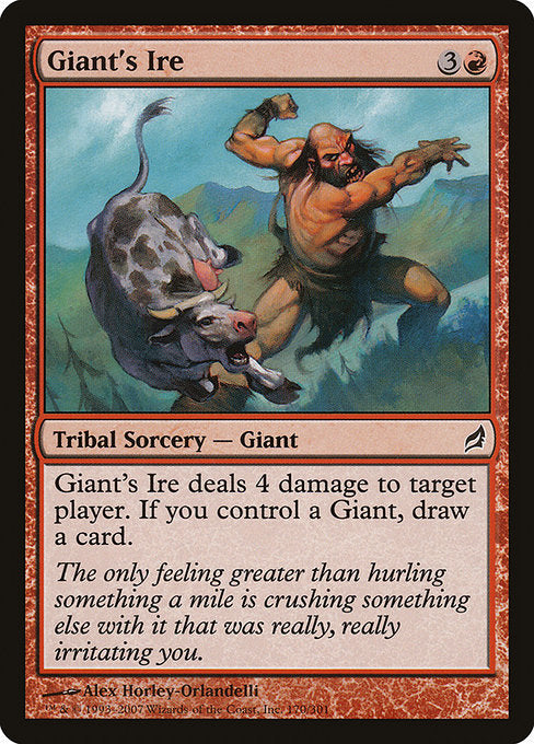 Giant's Ire (170) [Lorwyn]