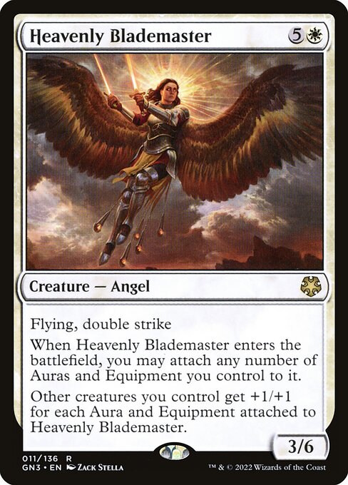 Heavenly Blademaster (11) [Game Night: Free-for-All]
