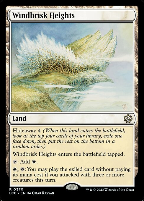 Windbrisk Heights (370) [The Lost Caverns of Ixalan Commander]