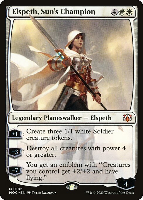 Elspeth, Sun's Champion (182) [March of the Machine Commander]