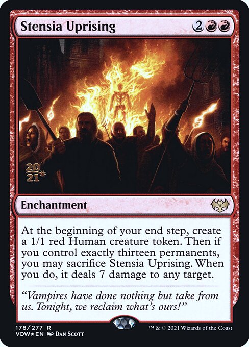 Stensia Uprising (178s) [Innistrad: Crimson Vow Promos]