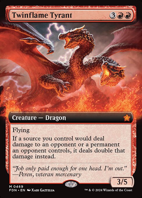 Twinflame Tyrant (469) [Foundations]