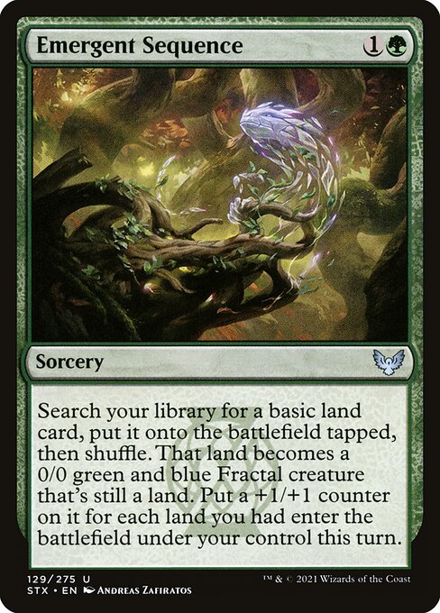 Emergent Sequence (129) [Strixhaven: School of Mages]