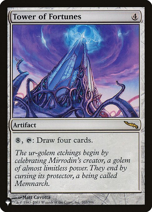 Tower of Fortunes (MRD-267) [The List]