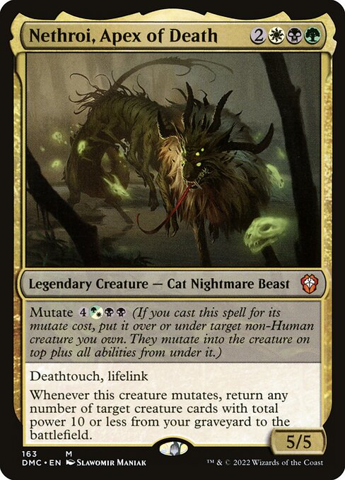 Nethroi, Apex of Death (163) [Dominaria United Commander]