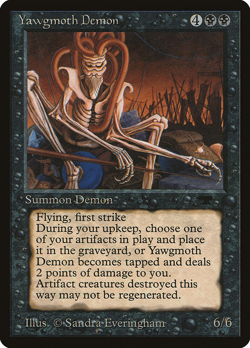 Yawgmoth Demon (21) [Antiquities]
