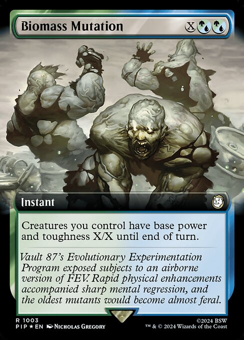 Biomass Mutation (1003) [Fallout]