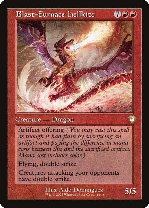 Blast-Furnace Hellkite (12) [The Brothers' War Commander]