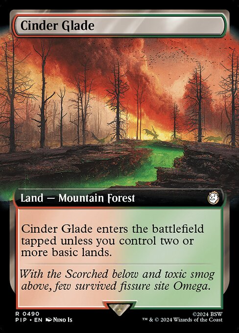 Cinder Glade (490) [Fallout] [Extended Art]