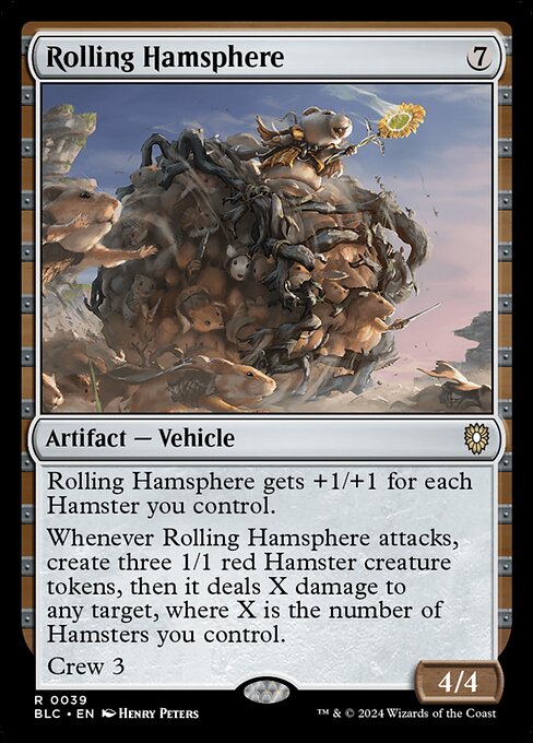 Rolling Hamsphere (39) [Bloomburrow Commander]