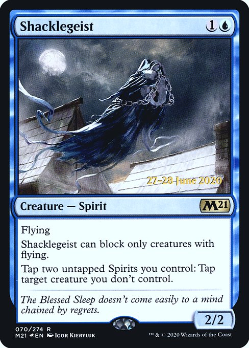 Shacklegeist (70s) [Core Set 2021 Promos]