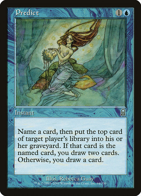 Predict (94) [Odyssey]