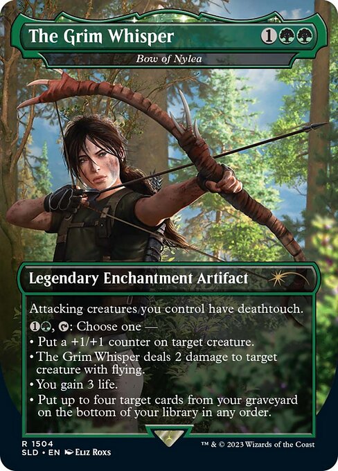 Bow of Nylea (1504) [Secret Lair Drop] [Borderless]