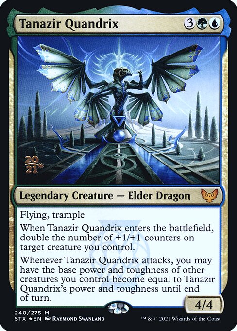 Tanazir Quandrix (240s) [Strixhaven: School of Mages Promos]