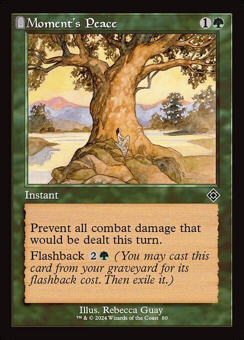 Moment's Peace (TD0-A80) [The List]