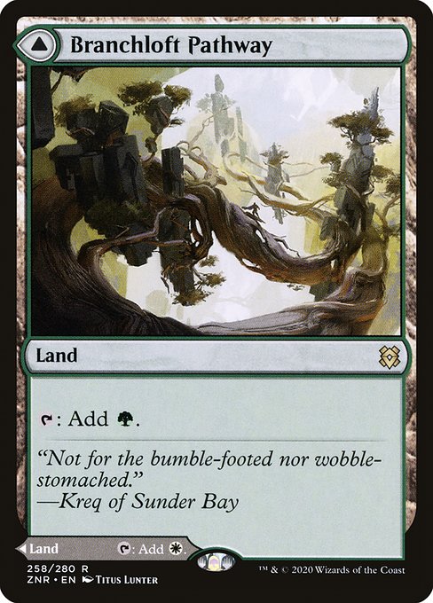 Branchloft Pathway // Boulderloft Pathway (258) [Zendikar Rising]