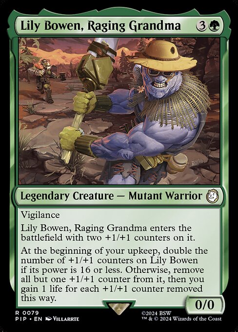 Lily Bowen, Raging Grandma (79) [Fallout]
