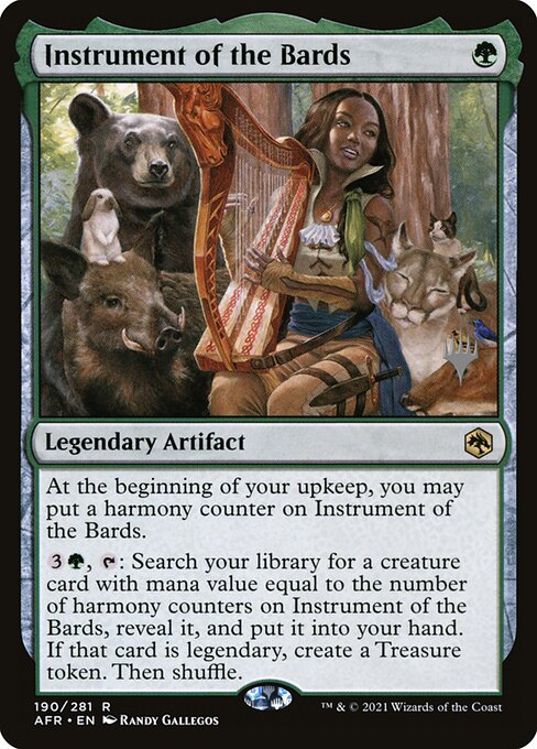 Instrument of the Bards (190p) [Adventures in the Forgotten Realms Promos]