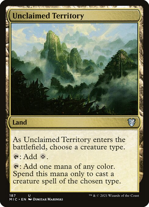 Unclaimed Territory (187) [Midnight Hunt Commander]