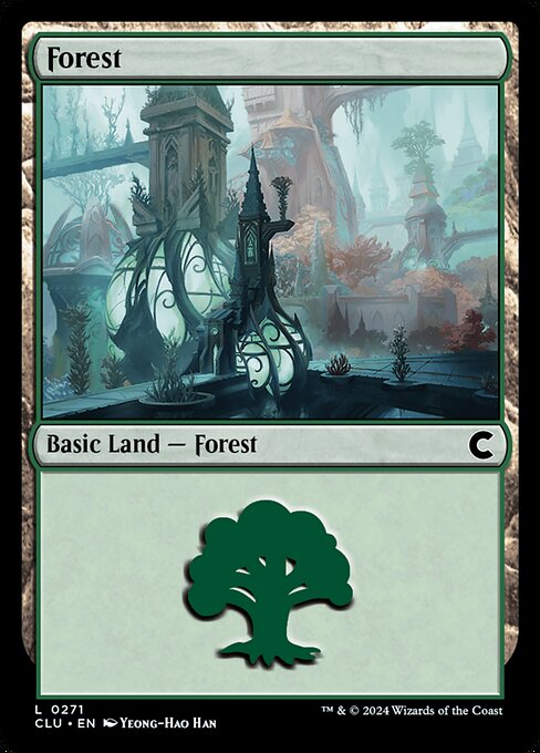 Forest (271) [Ravnica: Clue Edition]