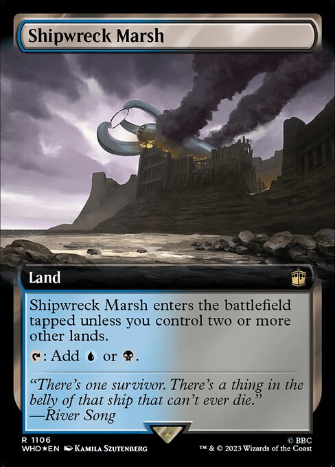 Shipwreck Marsh (1106) [Doctor Who] [Extended Art]